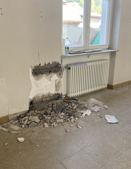 Beginn Ausbauarbeiten
